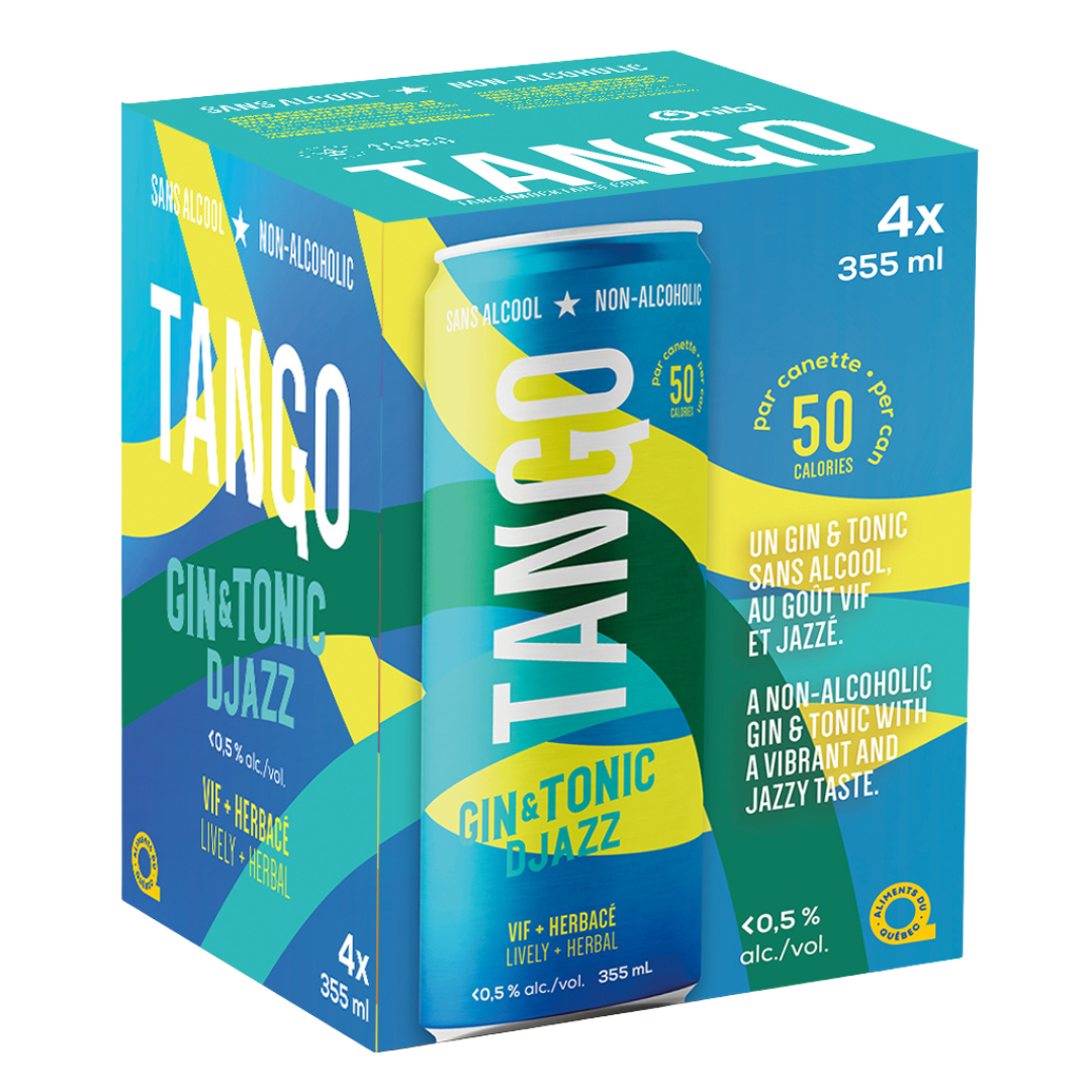 Tango Mocktails Non-Alcoholic Gin & Tonic Djazz - Upside Drinks