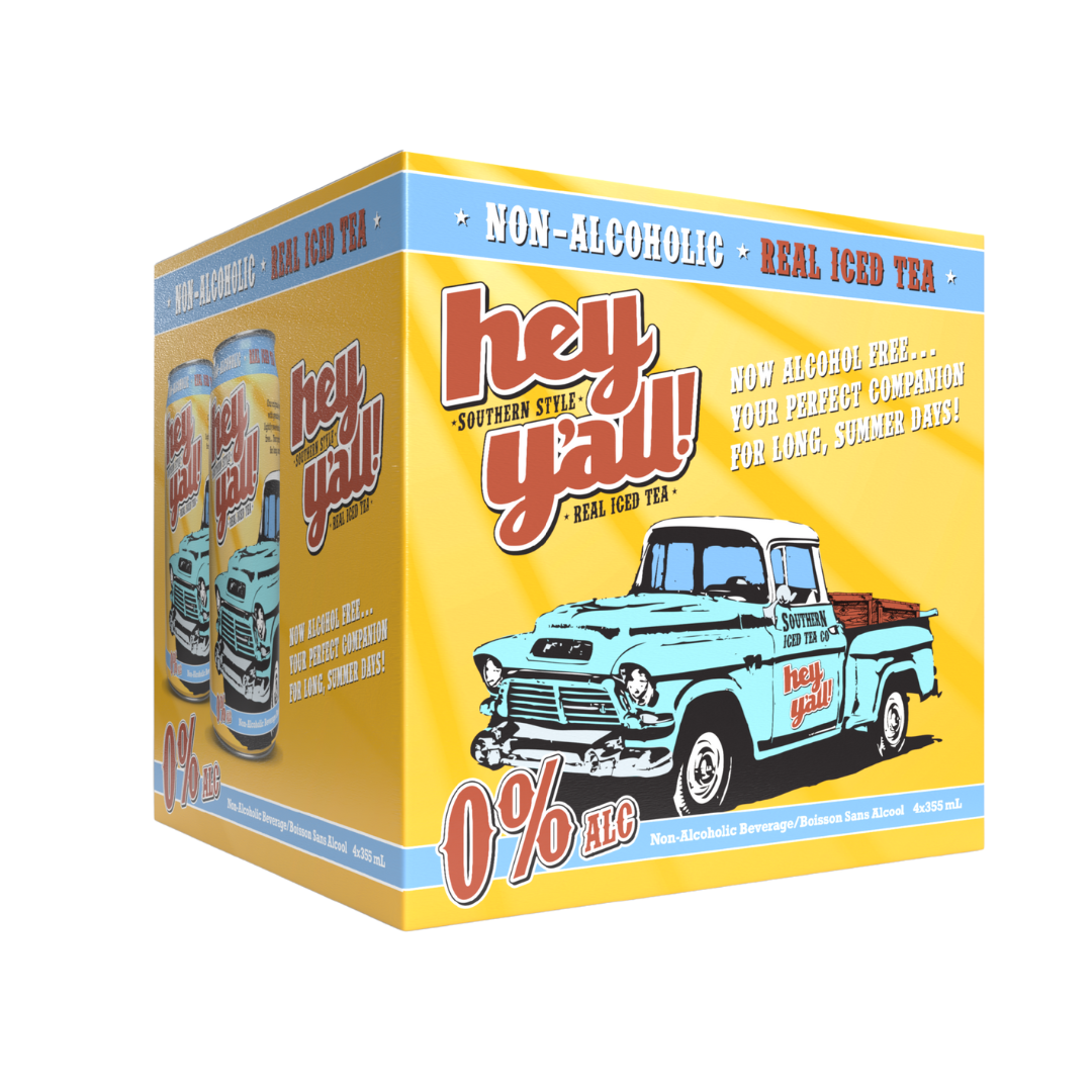 Hey Y'all - Real Iced Tea - Non-Alcoholic Iced Tea