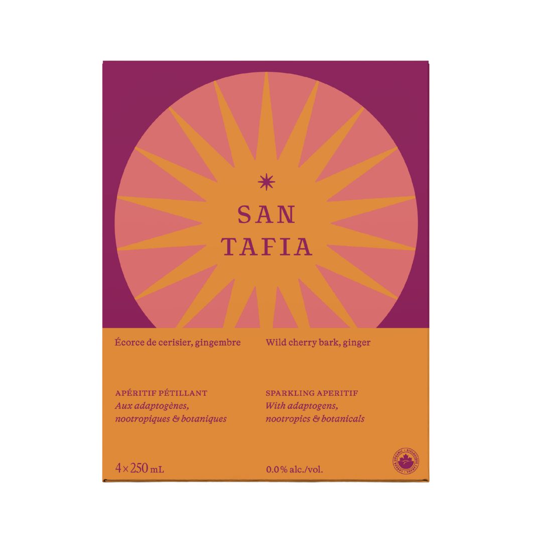 San Tafia - Cherry Bark & Ginger (adaptogènes, nootropiques, botaniques)