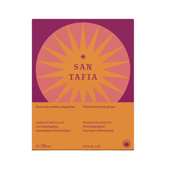 San Tafia - Cherry Bark & Ginger (adaptogènes, nootropiques, botaniques)