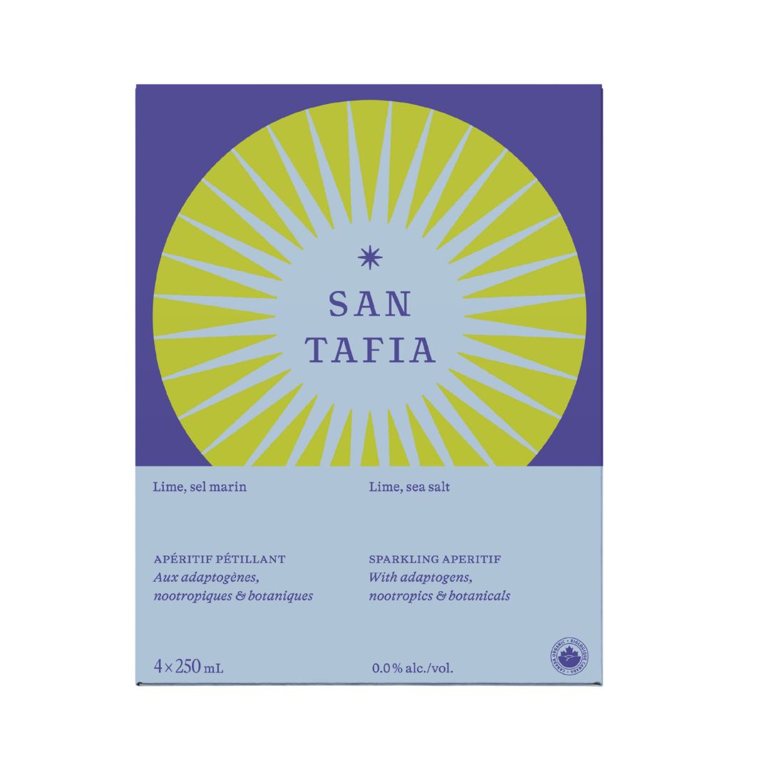 San Tafia - Lime & Sea Salt (adaptogens, nootropics and botanicals)