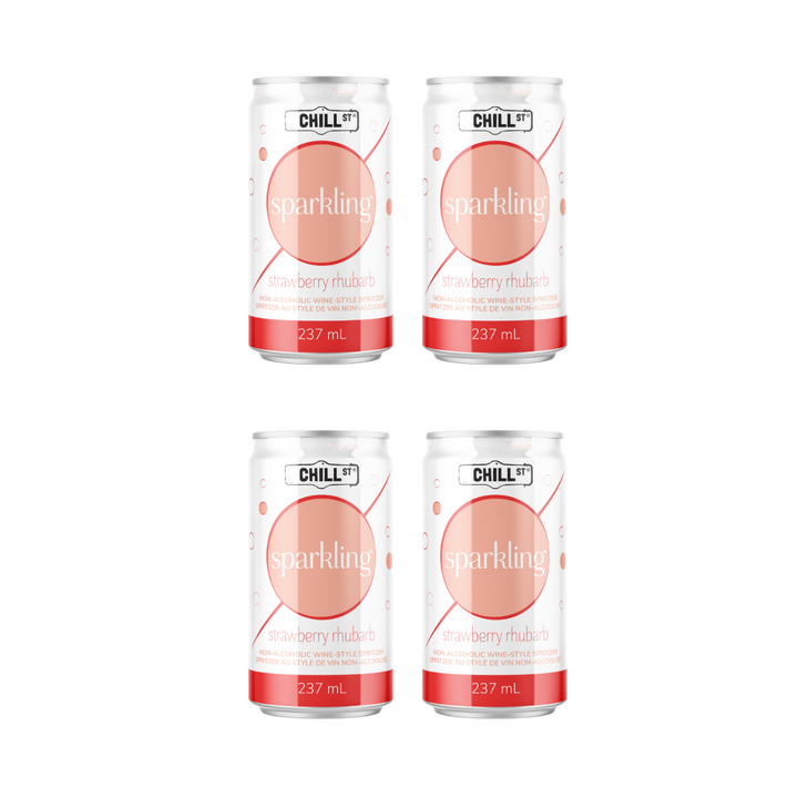 Chill Street - Strawberry Rhubarb - Wine-style Spritzer