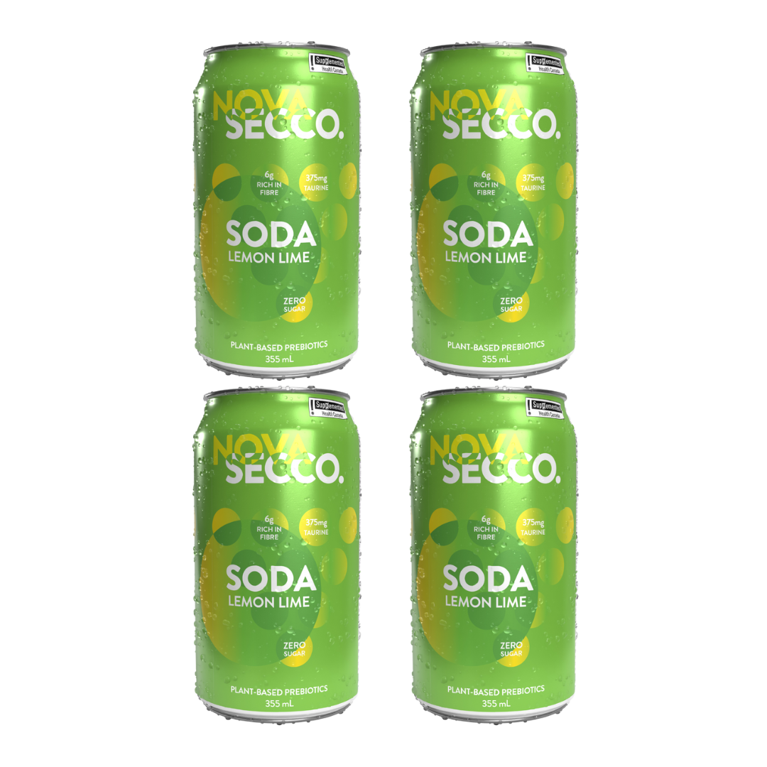 Novasecco - Lemon Lime Prebiotic Soda