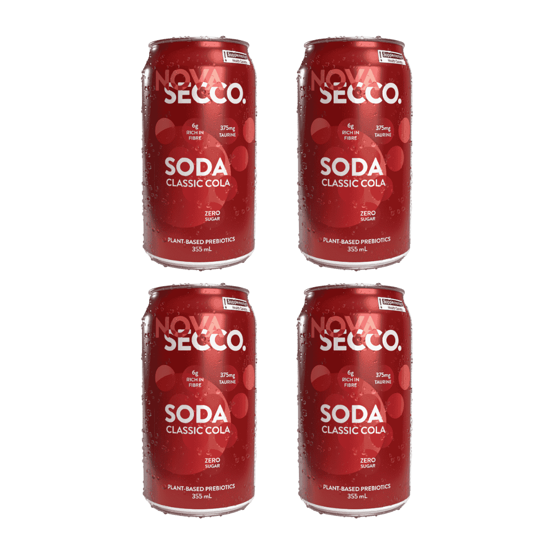 Novasecco - Soda Prébiotique Cola Classique