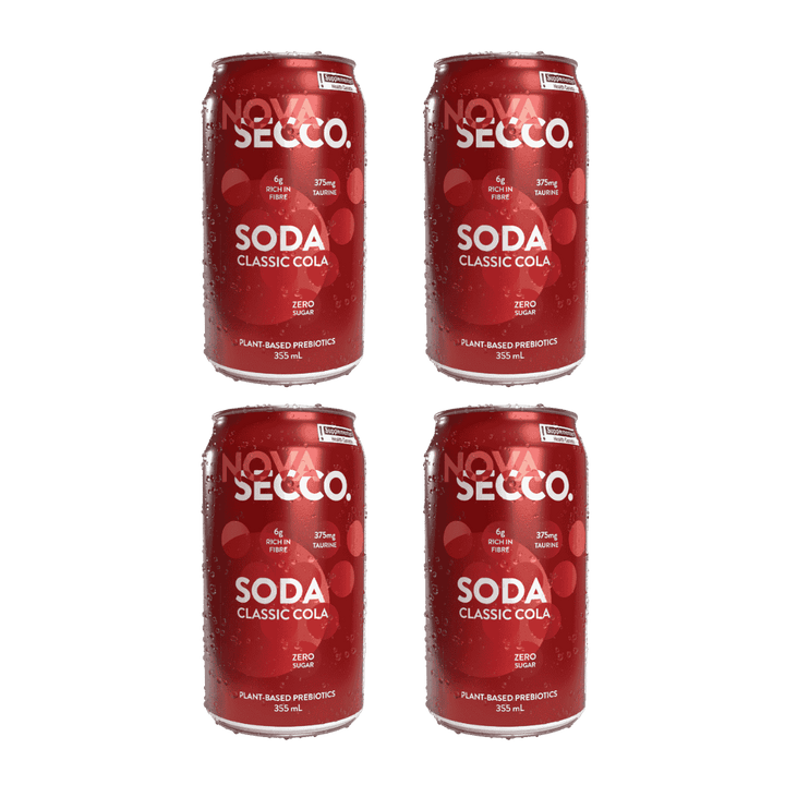 Novasecco - Soda Prébiotique Cola Classique