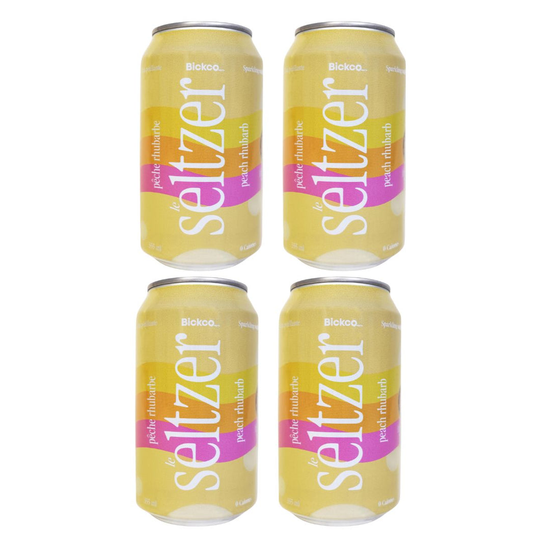 Le Seltzer - Pêche Rhubarbe