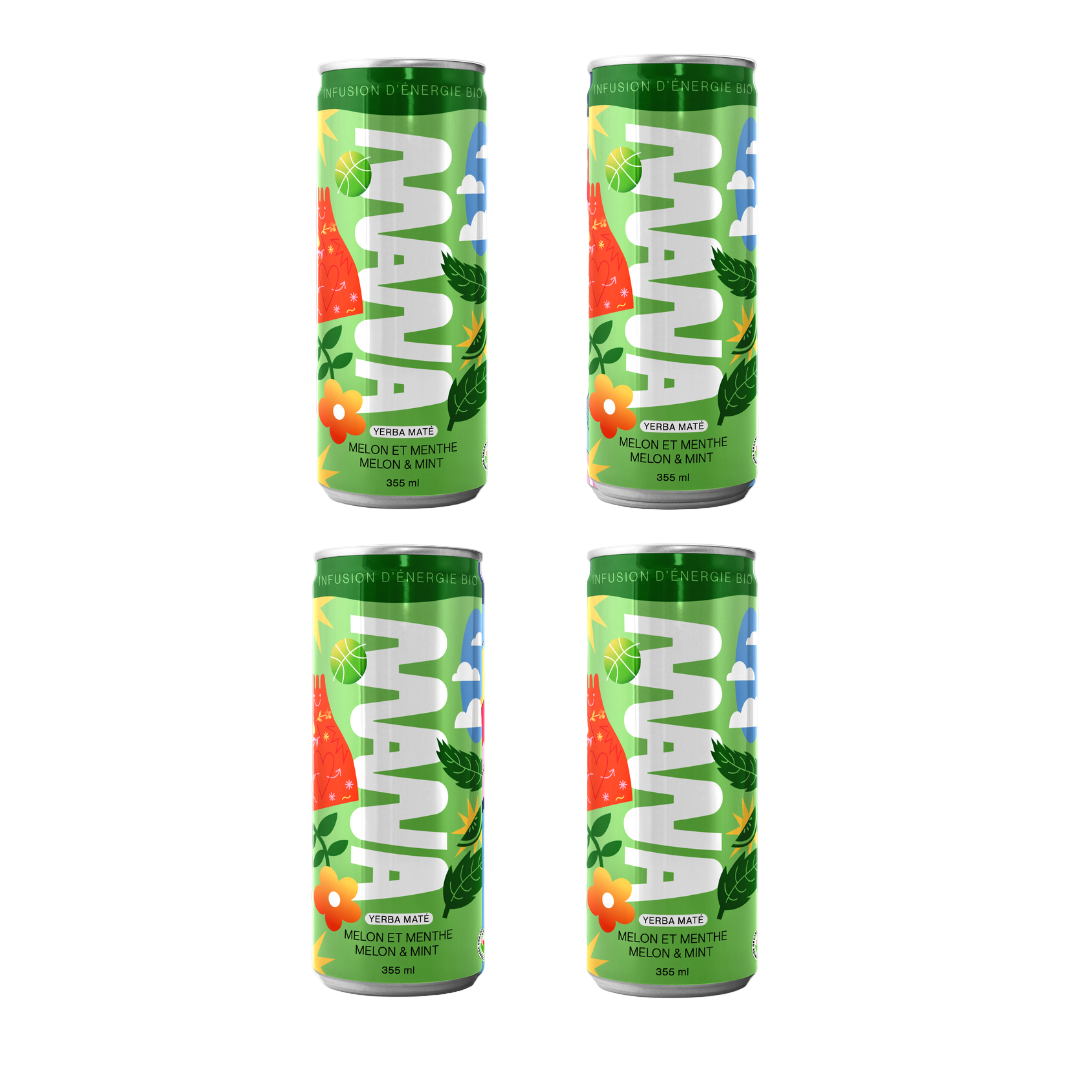 MANA Yerba Mate - Melon & Menthe