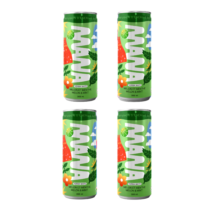 MANA Yerba Mate - Melon & Menthe