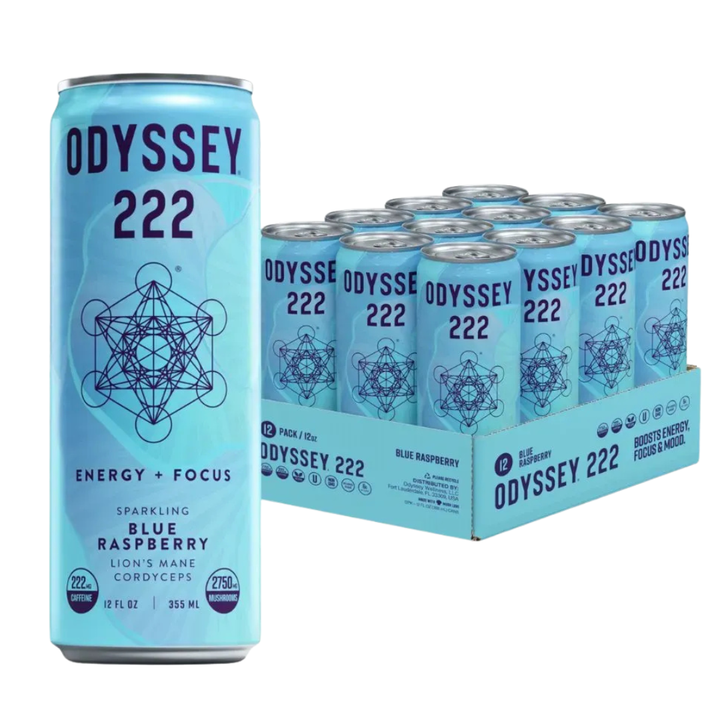 Odyssey Mushroom Elixir – Pétillant à la framboise bleue