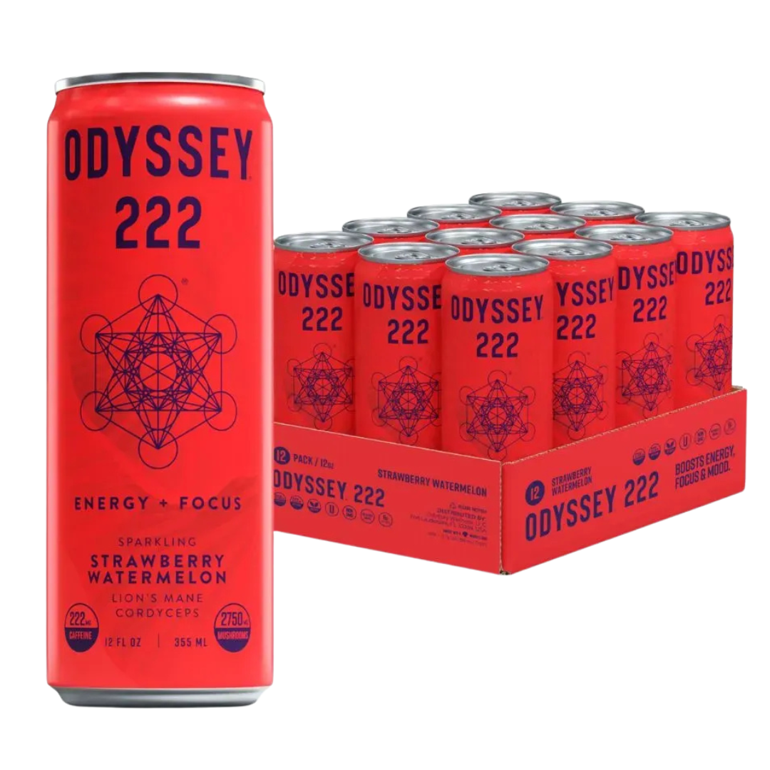Odyssey Mushroom Elixir – Pétillant à la fraise et au melon d’eau