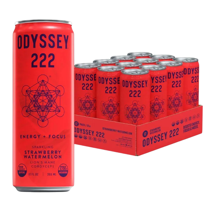 Odyssey Mushroom Elixir – Pétillant à la fraise et au melon d’eau