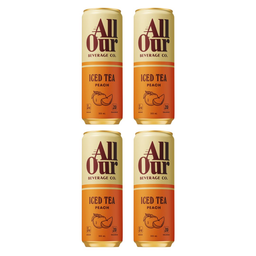 All Our Beverage Co. – Pêche Thé Glacé