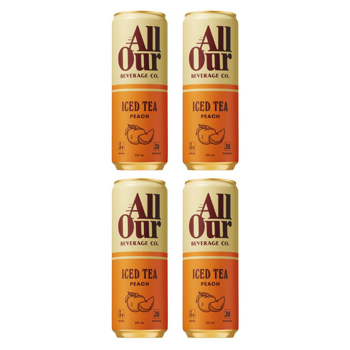 All Our Beverage Co. – Pêche Thé Glacé
