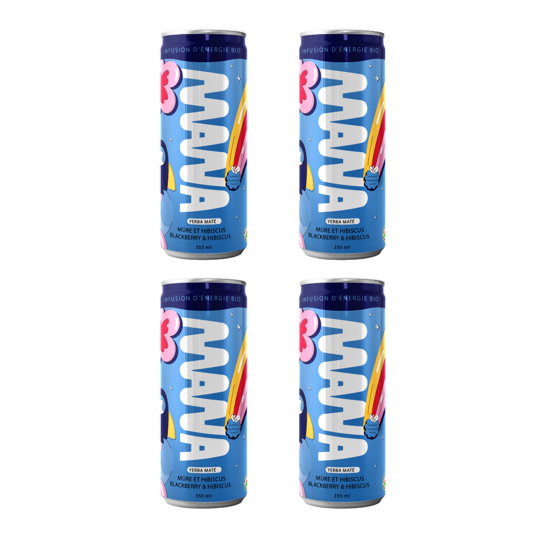 MANA Yerba Maté - Mûre & Hibiscus