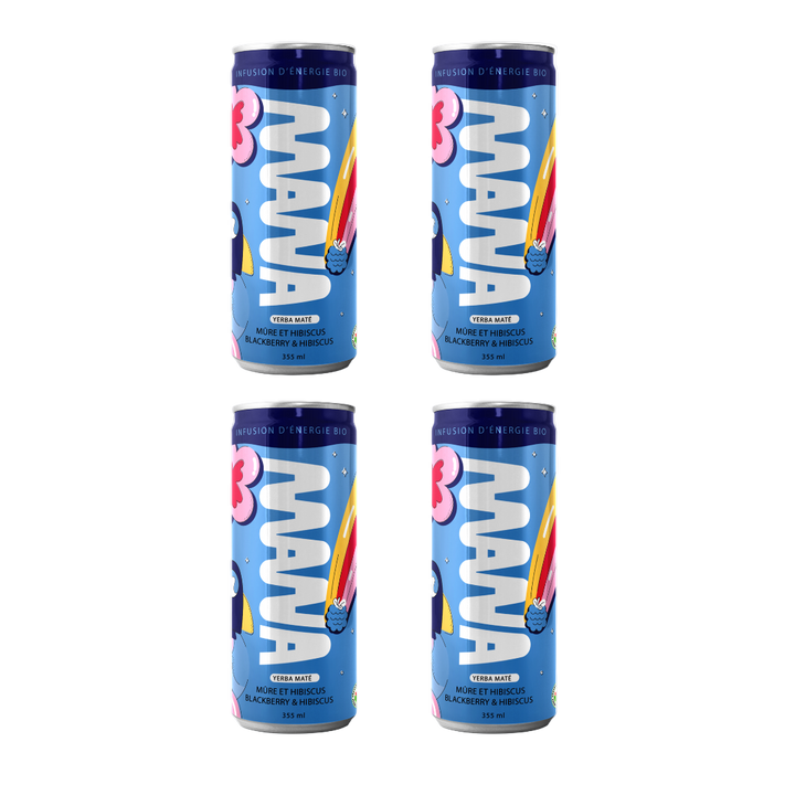 MANA Yerba Maté - Mûre & Hibiscus