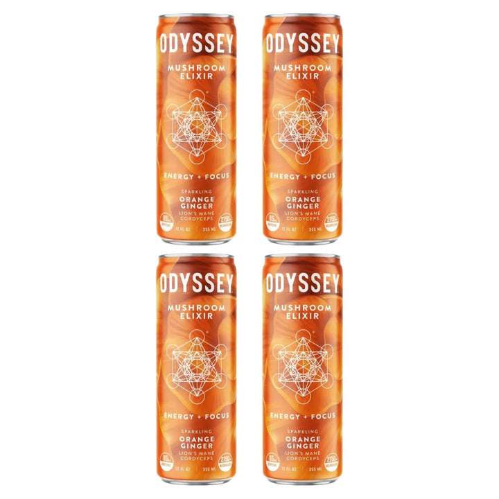 Odyssey Mushroom Elixir – Pétillant à l’orange et au gingembre