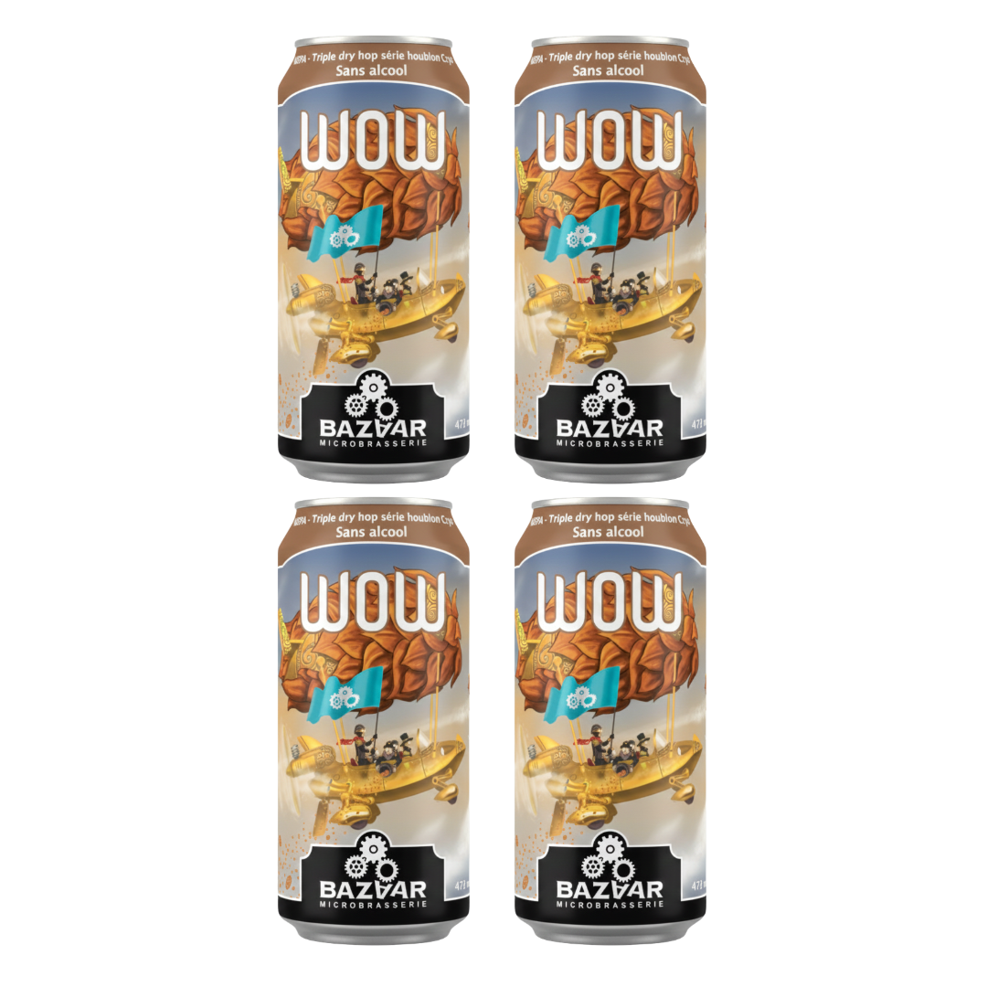 Bazaar - WOW - Triple Dry Hop Série Houblon Cryo - NEIPA