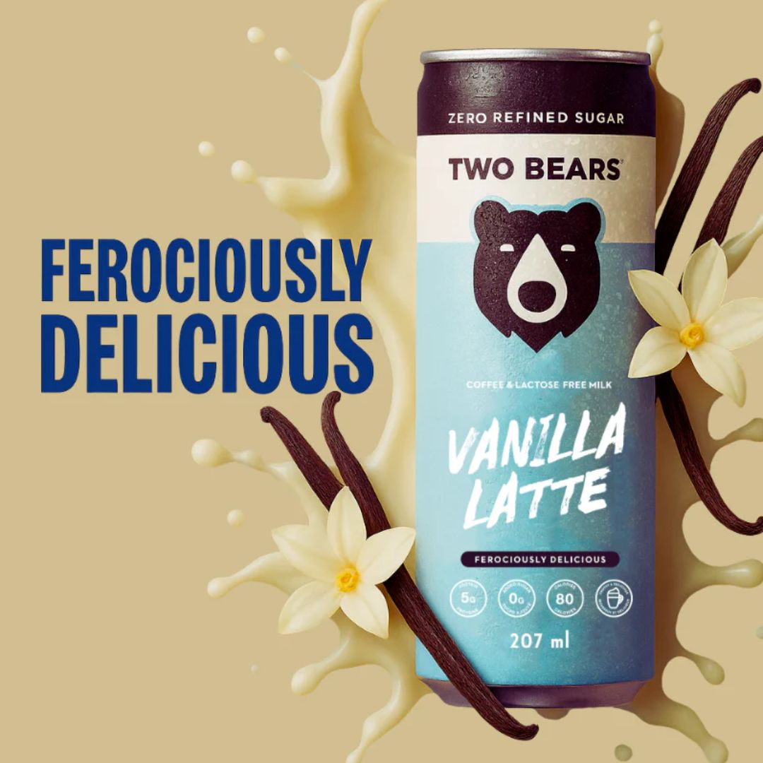 Two Bears - Latté Vanille Sans Lactose