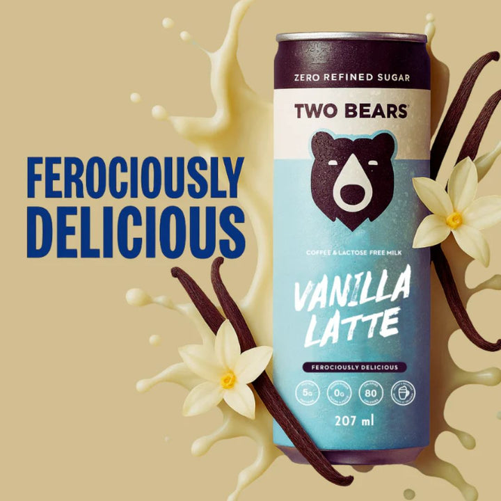 Two Bears - Latté Vanille Sans Lactose