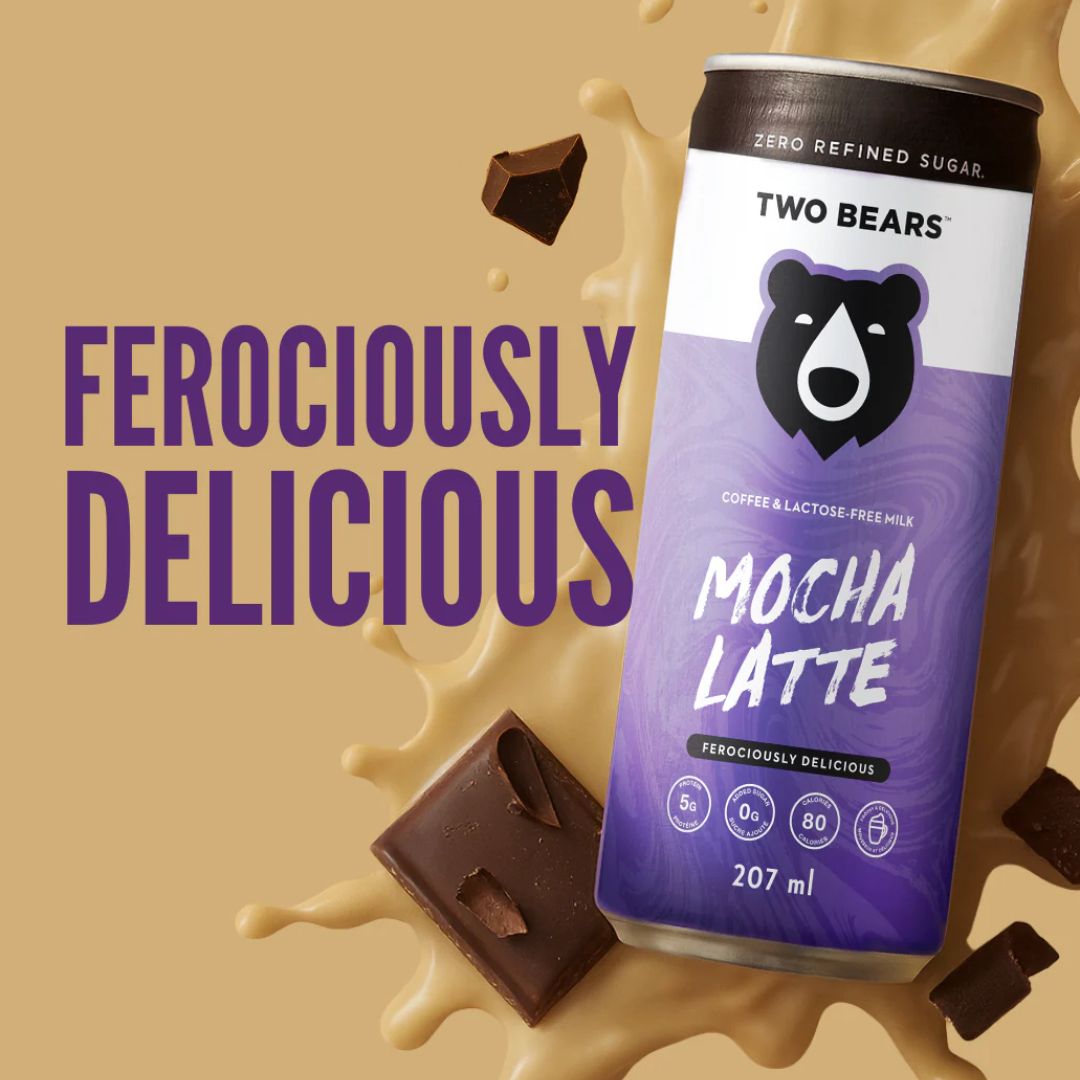 Two Bears - Latté mocha sans lactose