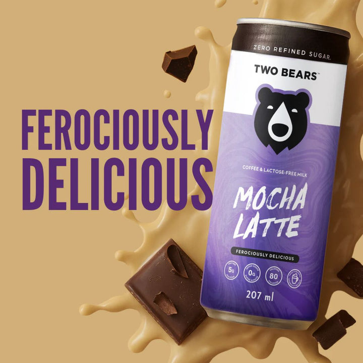 Two Bears - Latté mocha sans lactose