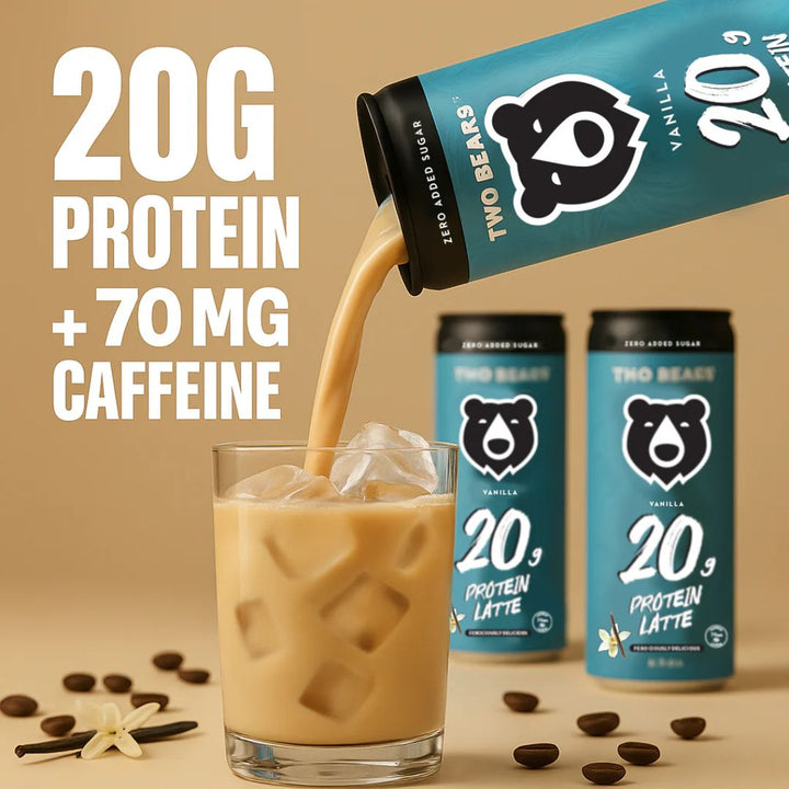 Two Bears - Latté Protéiné à la Vanille