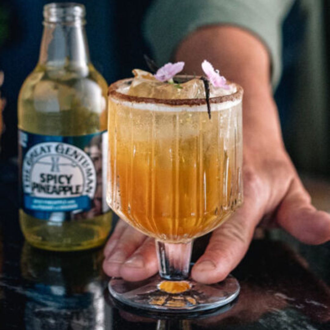 The Great Gentleman - Spicy Pineapple Soda (6 Pack Bottle)
