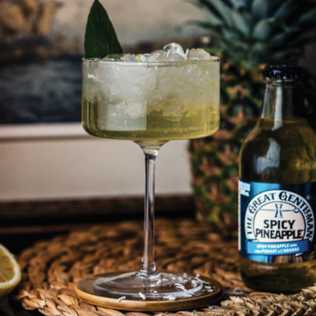 The Great Gentleman - Spicy Pineapple Soda (6 Pack Bottle)