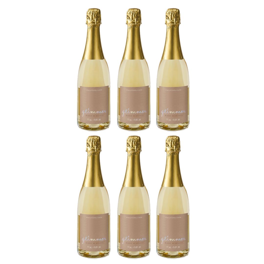 Glimmer - Sparkling Blanc de Blanc, non-alcoholic wine, photo 2 of 4