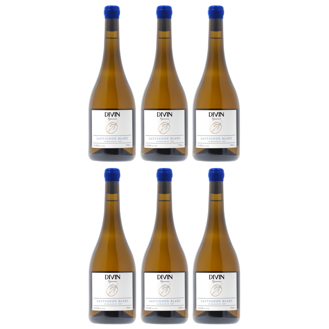 DIVIN - Vigneron - Sauvignon Blanc, non-alcoholic wine, photo 2 of 6