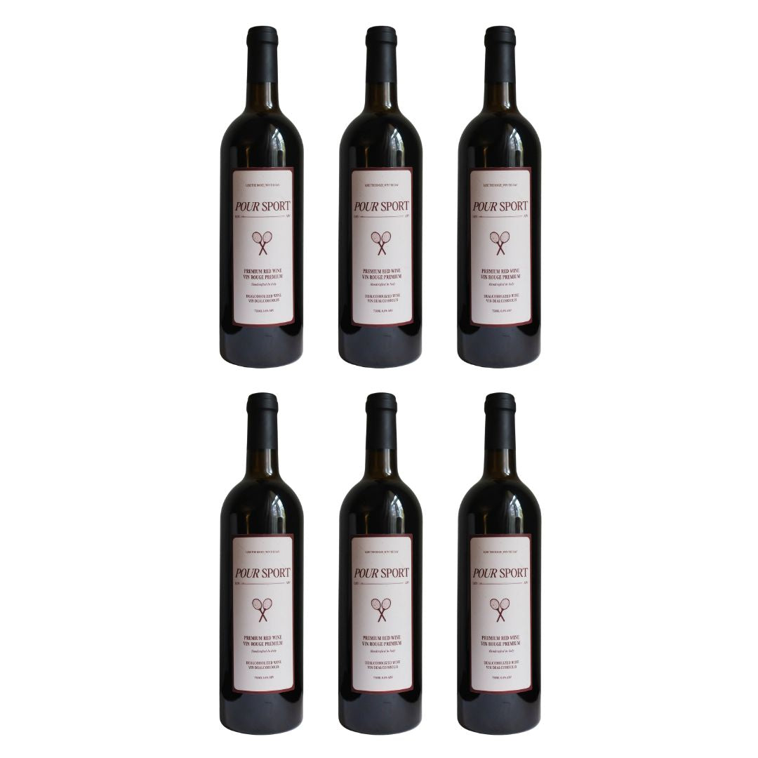 Pour Sport – Vin rouge premium sans alcool (750 mL)
