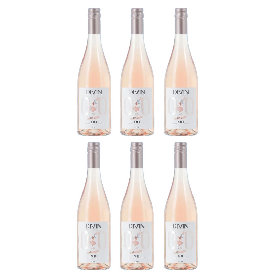DIVIN 0.0 - Rose, non-alcoholic wine, photo 2 of 6