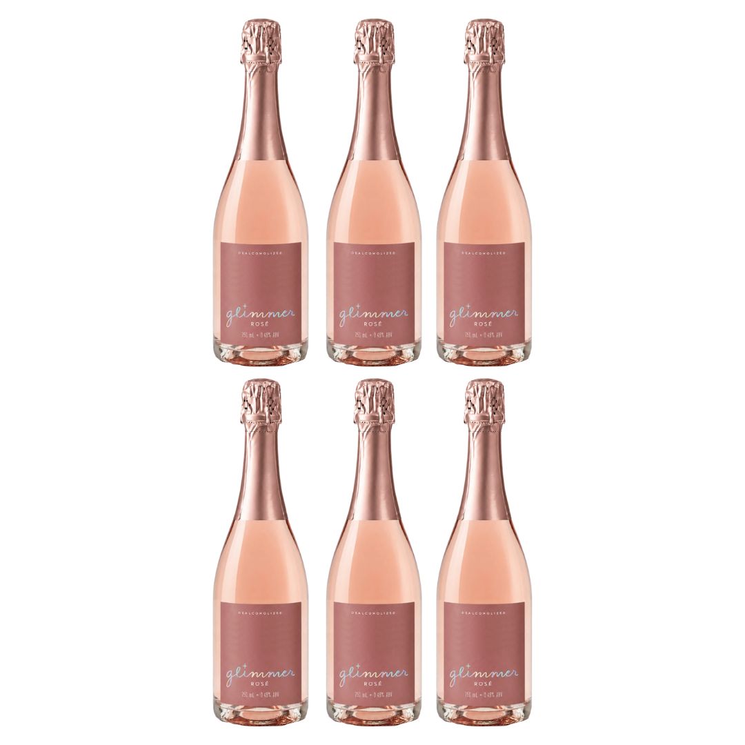 Glimmer - Sparkling Rose, non-alcoholic wine, photo 2 of 4