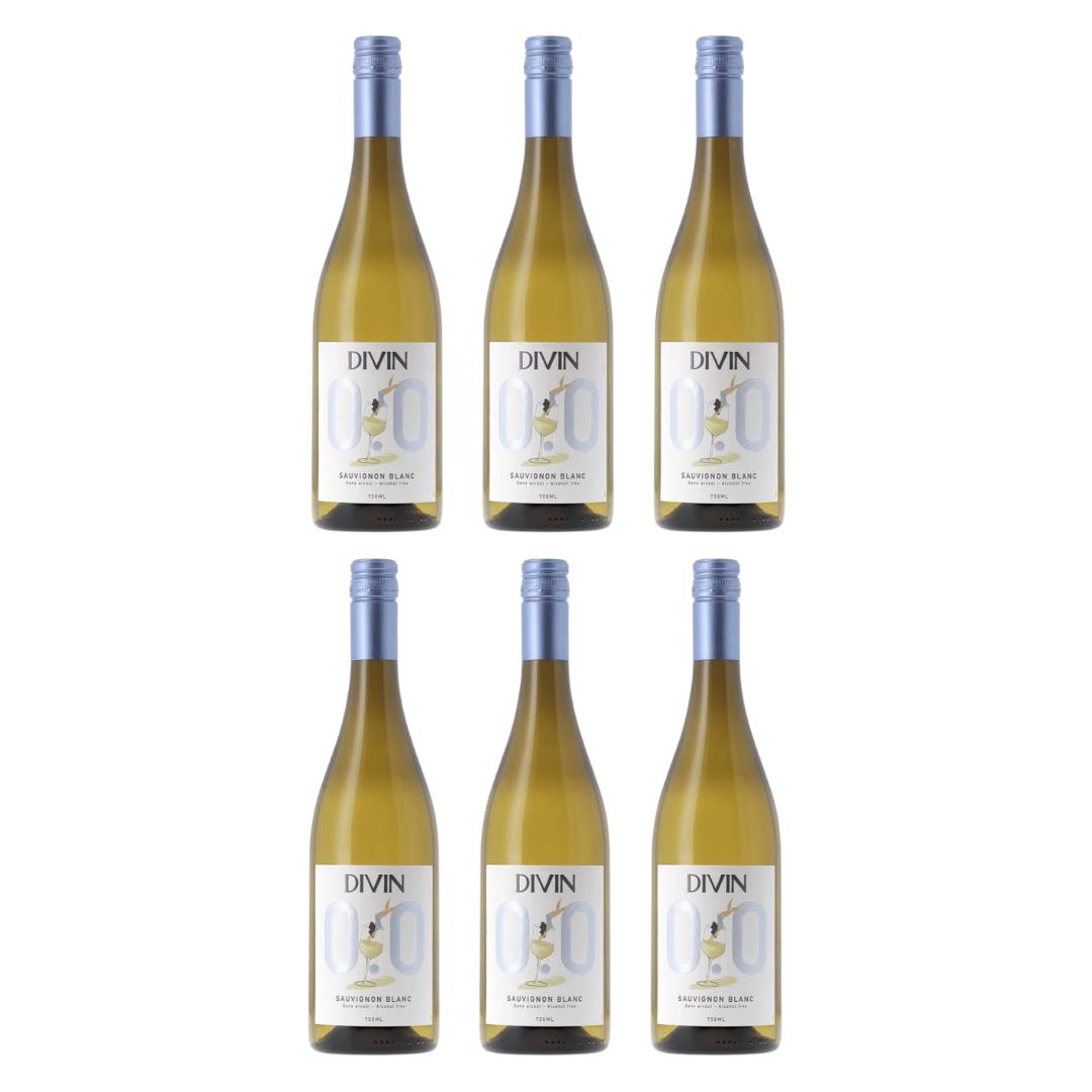 DIVIN 0.0 - Sauvignon Blanc, non-alcoholic wine, photo 2 of 7