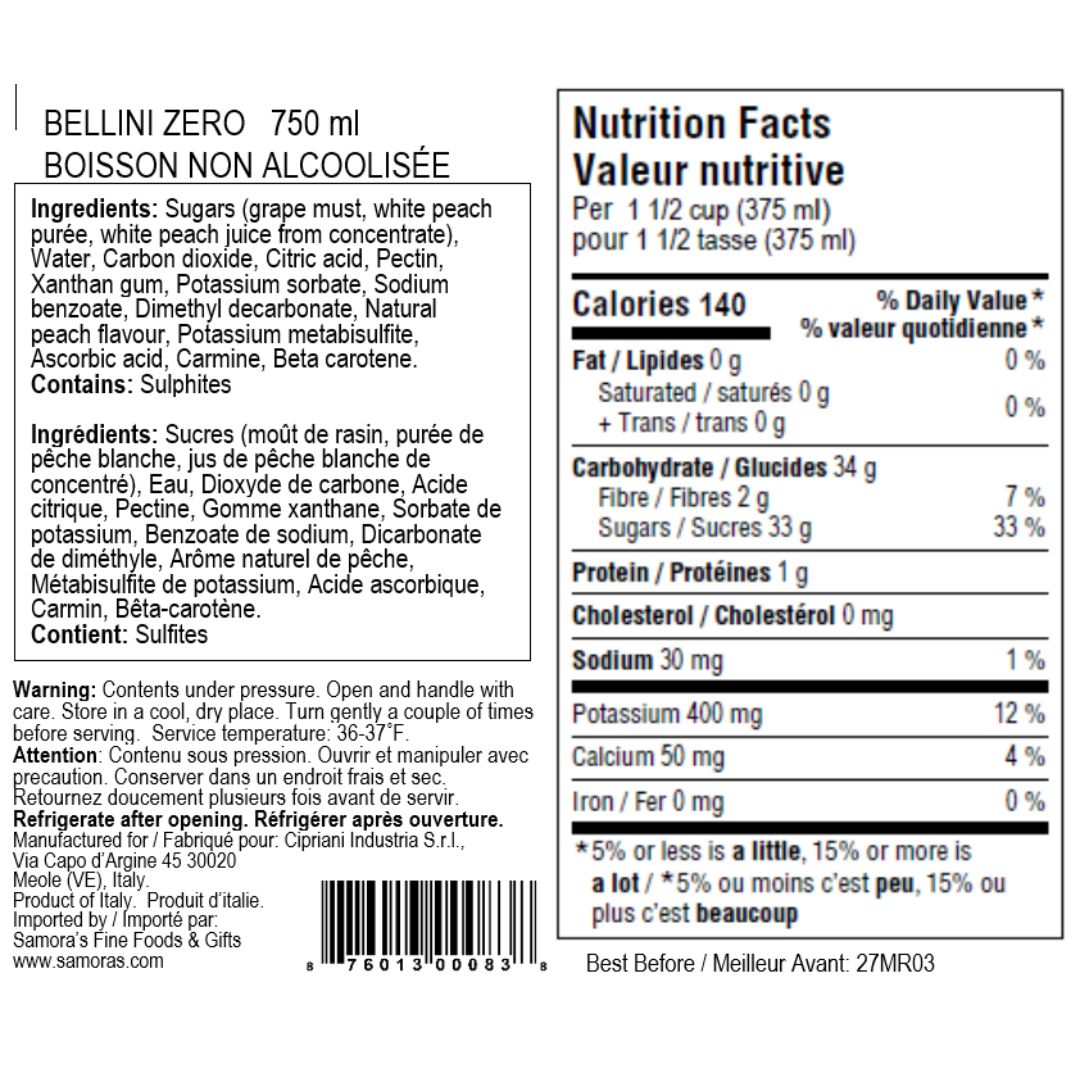 Cipriani - Bellini Zero