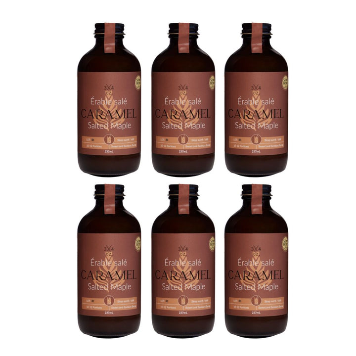 3/4 OZ - Sirop de Caramel Salé à l'Érable