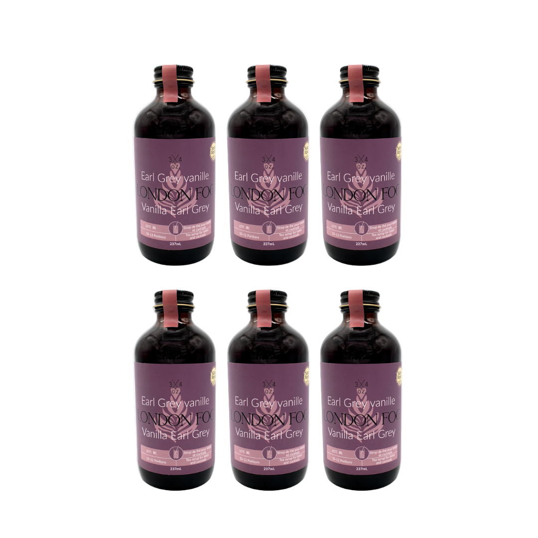 3/4 OZ - London Fog Vanilla Earl Grey Syrup