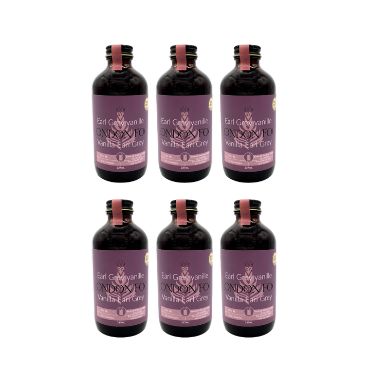 3/4 OZ - London Fog Vanilla Earl Grey Syrup