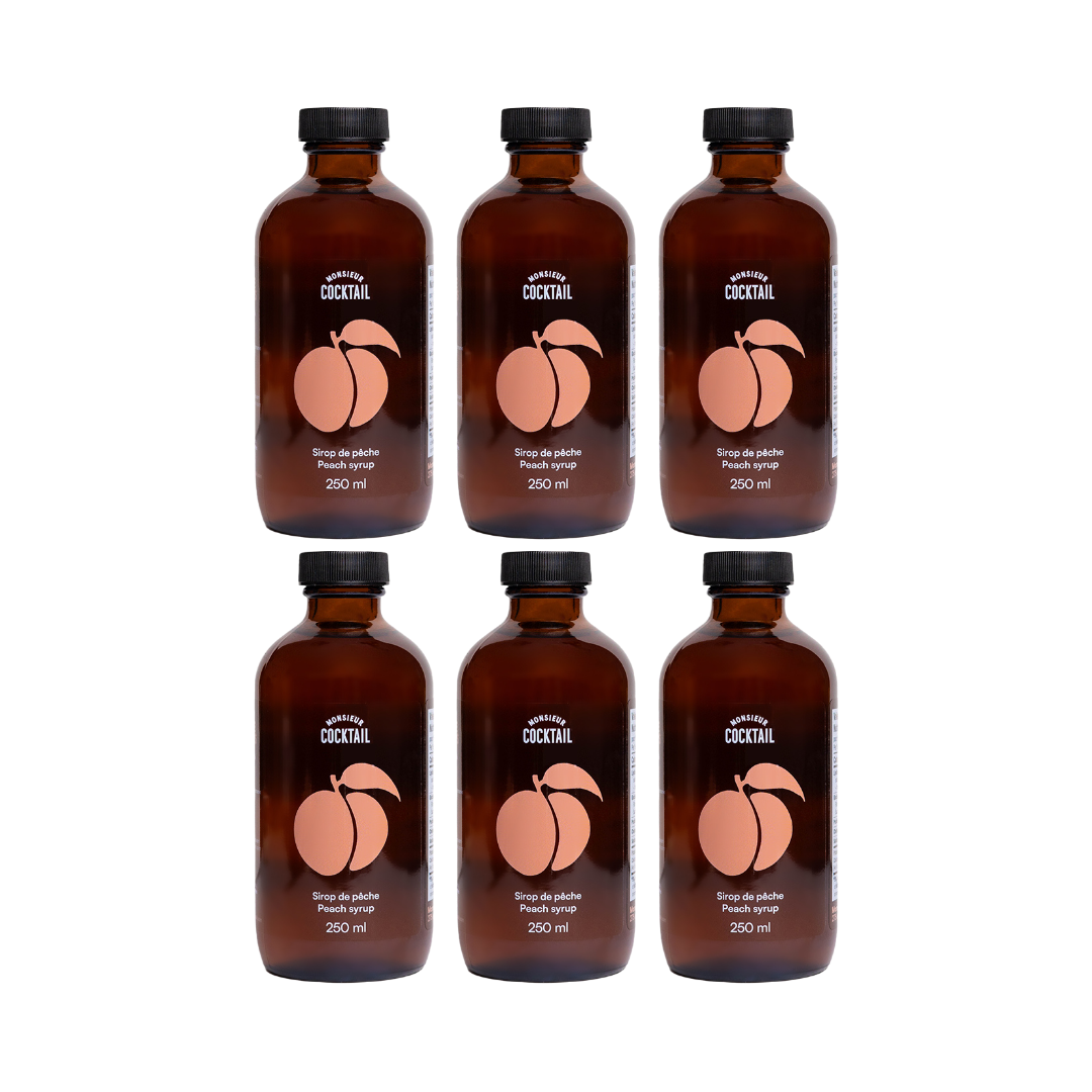 Monsieur Cocktail - Peach Syrup (250mL)
