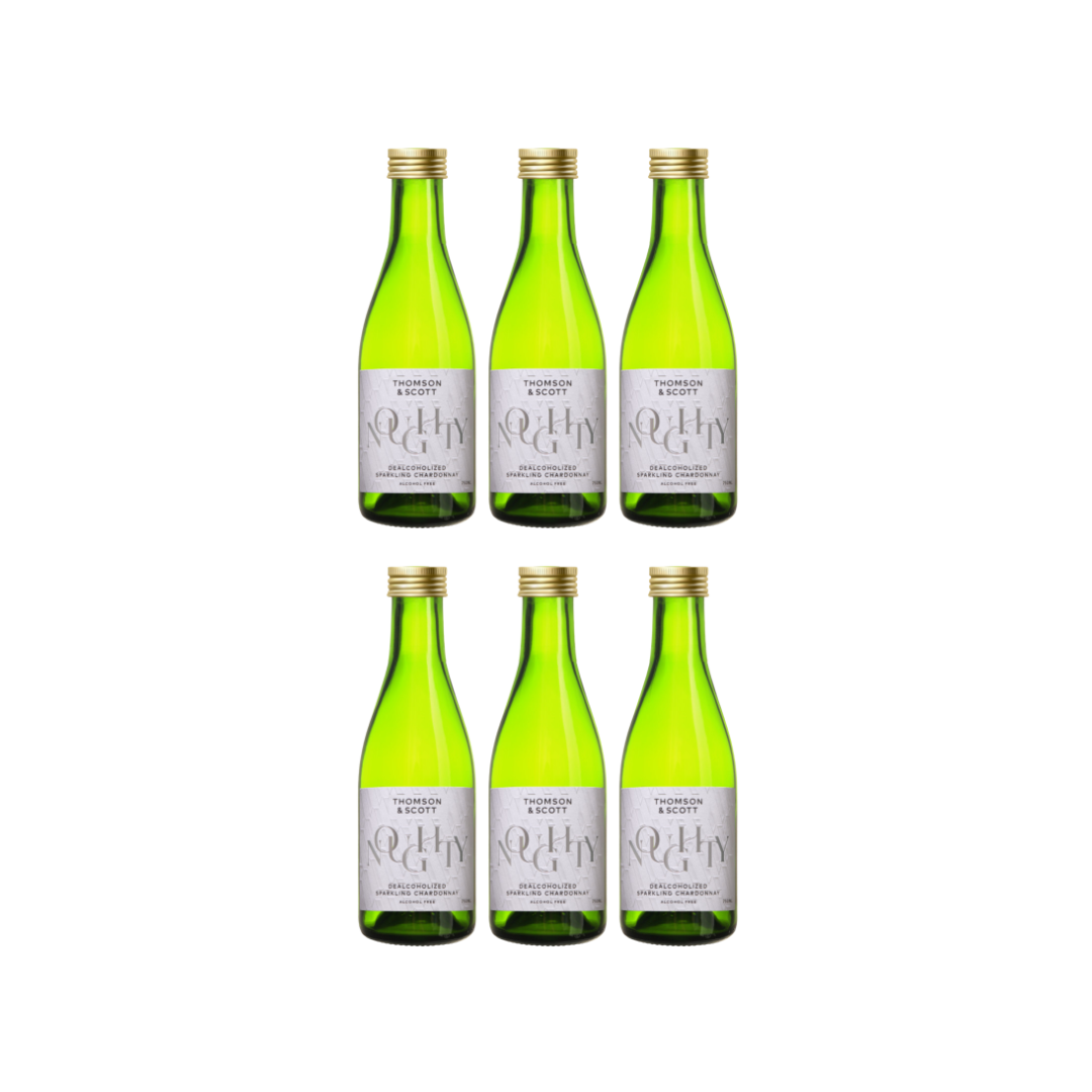 Noughty - Sparkling Chardonnay Minis - Single-Serve 200mL