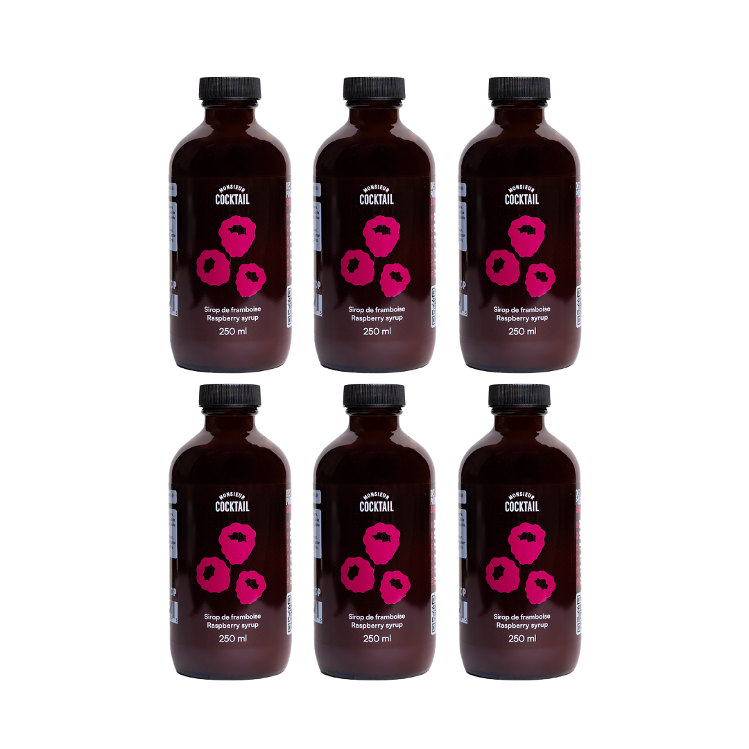 Monsieur Cocktail - Raspberry Syrup (250mL)