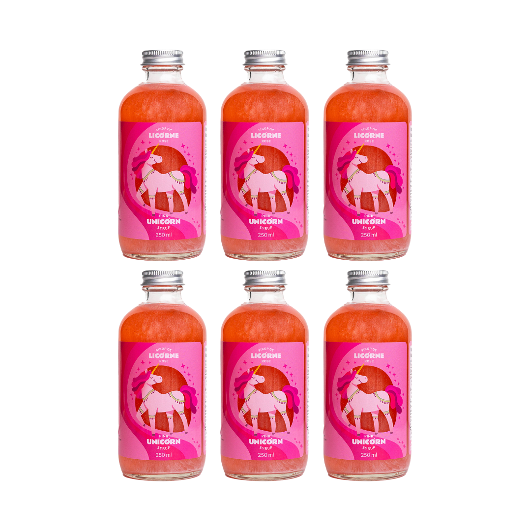 Monsieur Cocktail - Sirop Licorne Rose (250mL)