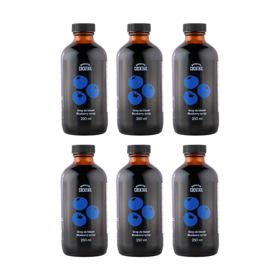 Monsieur Cocktail - Sirop de Bleuets (250mL)
