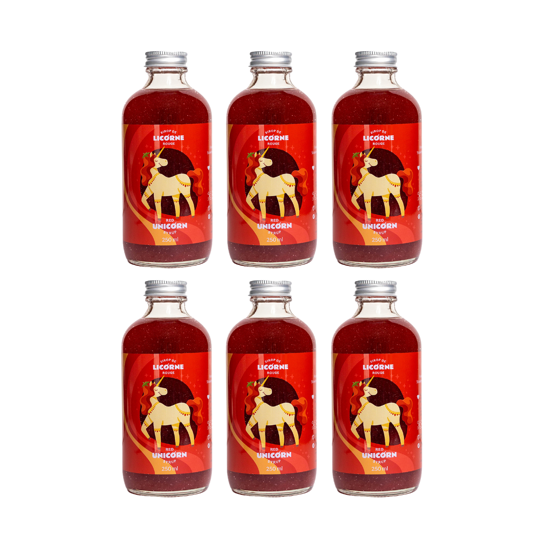 Monsieur Cocktail - Sirop Licorne Rouge (250mL)