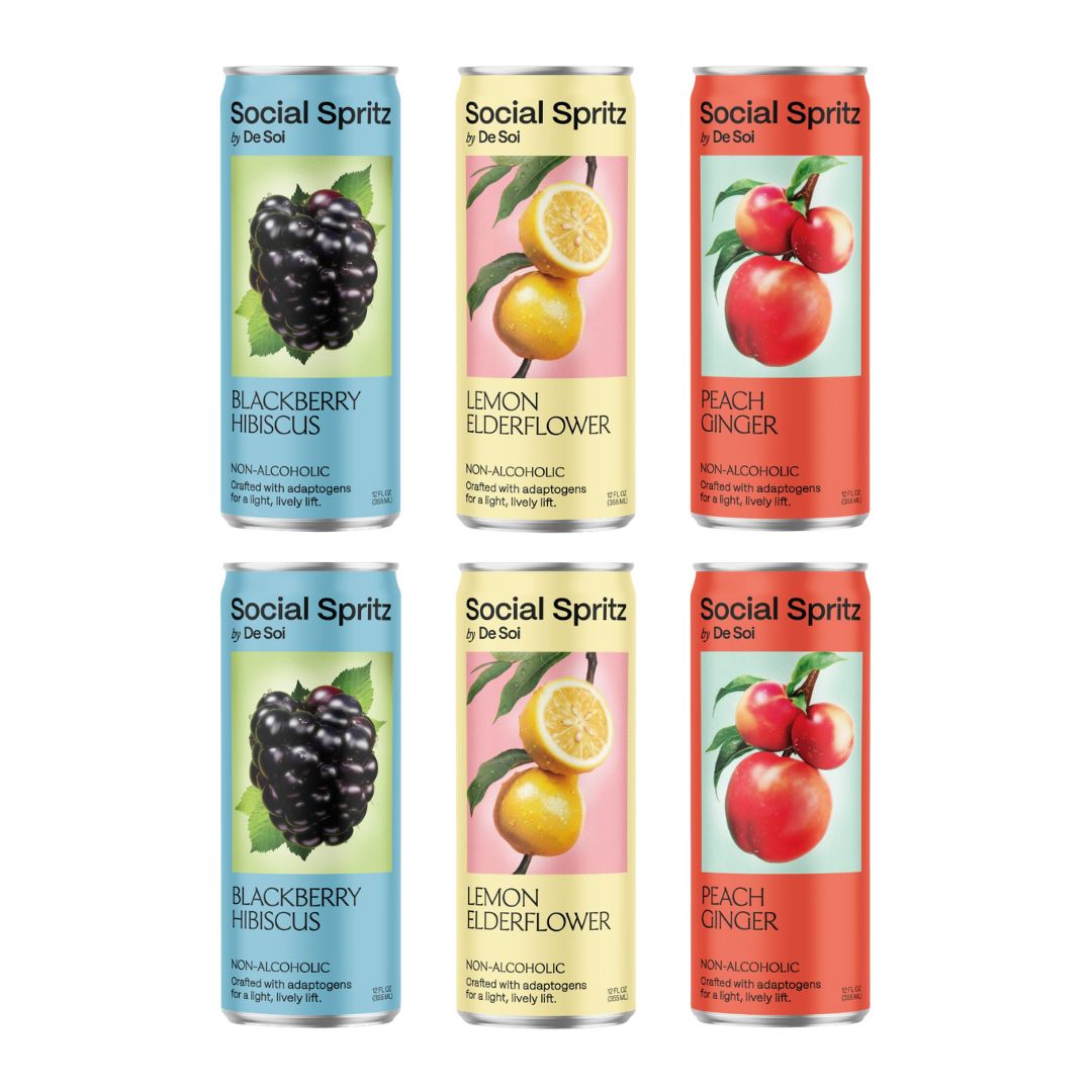 De Soi - Social Spritz - Pack Variété (6 Pack)