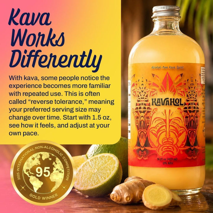 Kavahol – Spiritueux de kava sans alcool