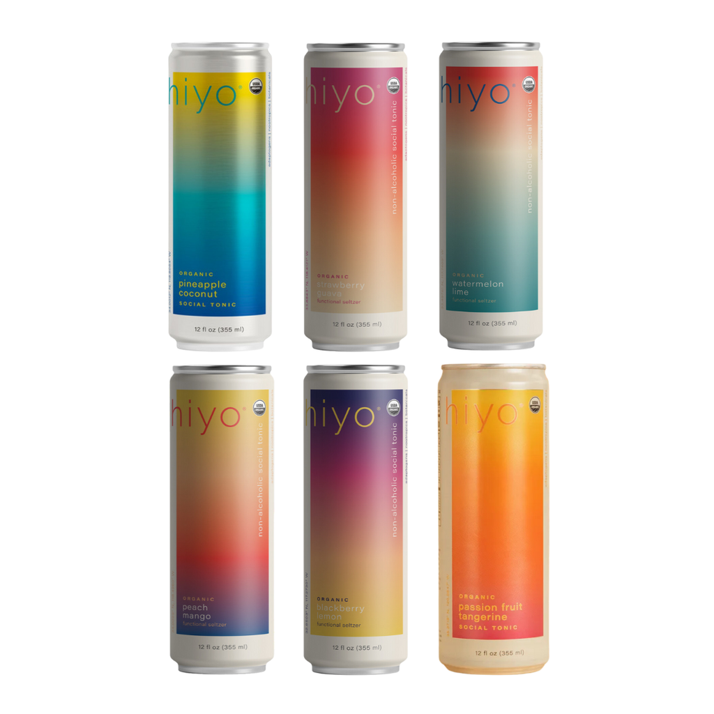 Hiyo Non-Alcoholic Variety Pack - Upside Drinks - Free Shipping in
