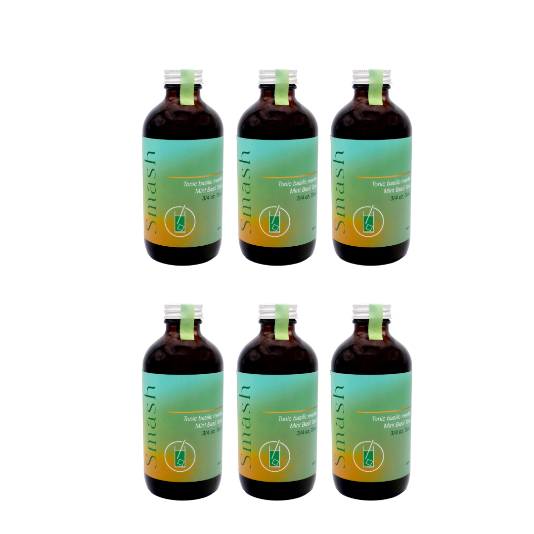 3/4 oz. -  Mint Basil Smash Tonic