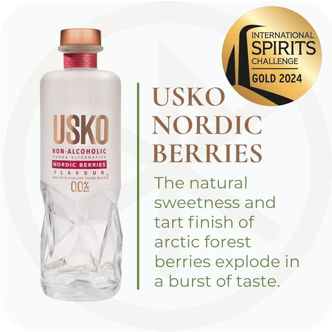 USKO – Vodka aux Baies Nordiques