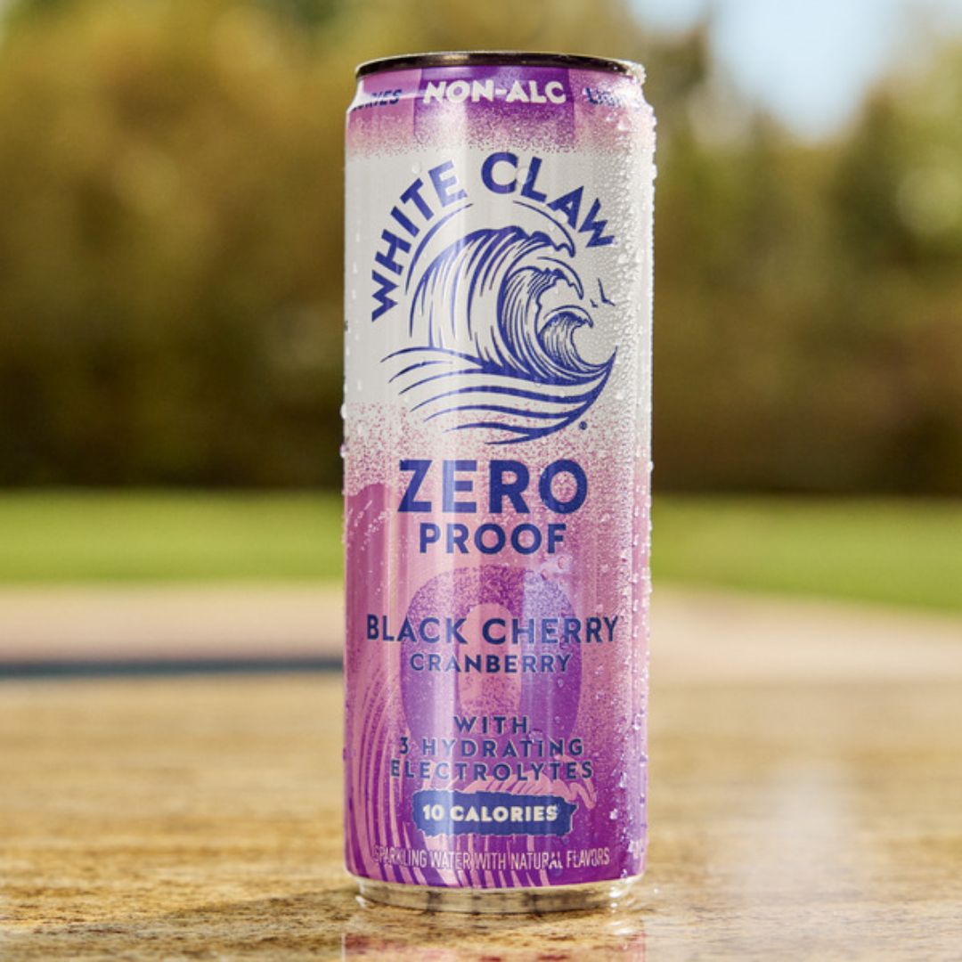 White Claw Zero Proof™ Non-Alcoholic Black Cherry Cranberry